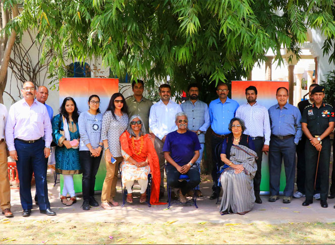 Group Photo taken during interactive session with Maj. Gen. Somnath Jha with Braveheart Soldier Foundationâ€™s volunteers