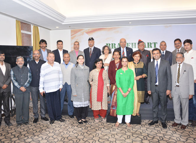 Group Photo taken during Installation Ceremony of Braveheart Soldier Foundation